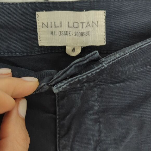 Nili Lotan Cropped Military Pant Sz 4 - Picture 6 of 12